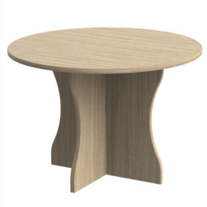 Round Meeting Table - Commercial Laminate by Belair