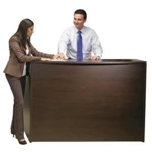 Belair Multi-Purpose Service Counters with Bow Front
