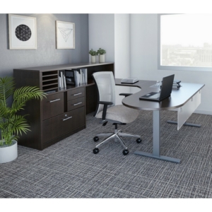 Belair Height Adjustable U-Shape Workstation