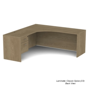 Belair Bravo L-Shape Desk with Extended Corner - All Finishes