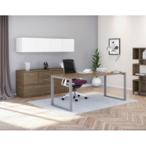 Belair Bravo Suite with Desk, Storage Credenza & Hutch