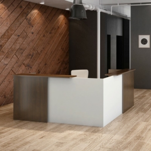 Perimeter L-Shape Welcome Reception Centre