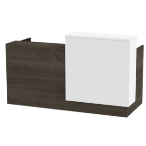 modern office reception desk