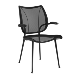 Humanscale Liberty Side Chair – Simply Black 500