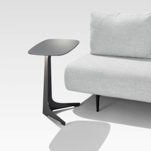 Modern Laptop Table - Rectangular Koko - Black