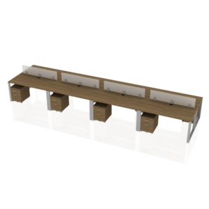Belair Bravo Multiple Desk Package (8 Pod)