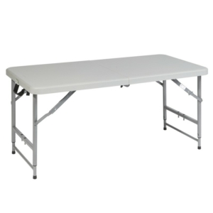 OSP Height Adjustable Folding Table