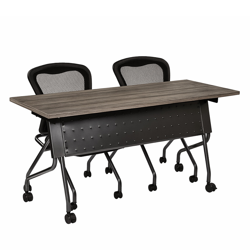 OSP Flip-Top Training Tables with chairs UW