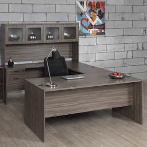 OSP Lodi U-Shape Workstation with Hutch