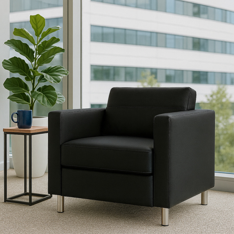 OSP Pacific Series Arm Chair - Dillon Upgrade Coated Fabric