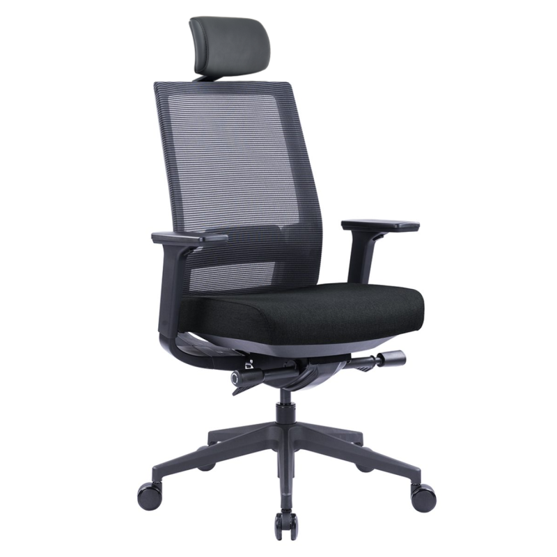 ICON_Q2__Jet_Black_Mesh-Angle-Headrest-800