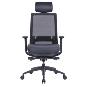 ICON_Q2_Mesh_Back_Office_Chair_Black_Vinyl-front-800