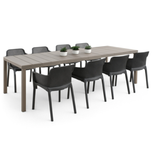 Nardi Rio Extendable Table - Tortora Finish