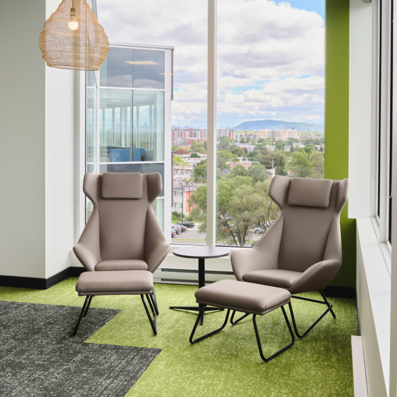 Artopex Fjord Chair - Lounge Chair with High Back • atWork Office