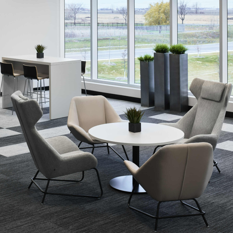 Artopex Fjord Chair - Lounge Chair with Mid Back • atWork Office