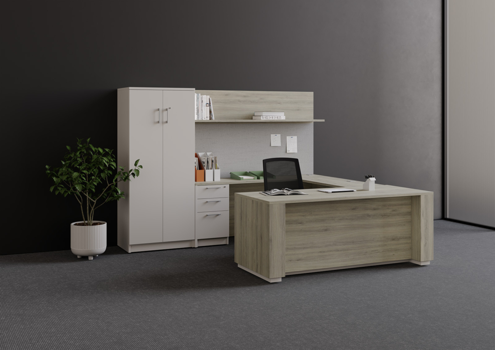 OFGO Savoy Height Adjust Desk Suite