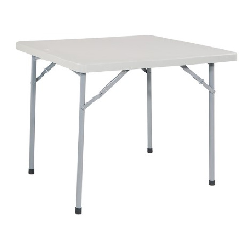 OSP BT36 Commercial Resin 36 inch Square Folding Card Table