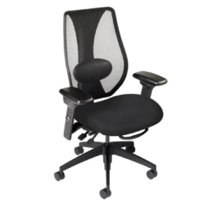 tCentric Hybrid with Mesh Backrest and Upholstered Seat
