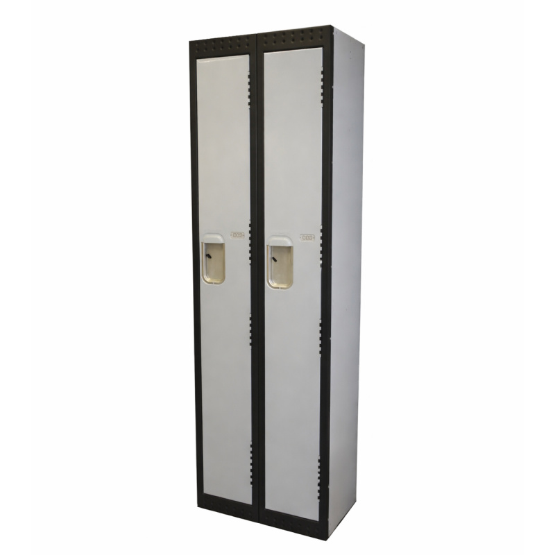 Unilocker Premium Full Door Lockers - Bank of 2 Wide (Assembled)