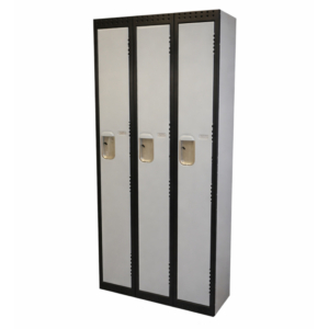 Unilocker Premium Full Door Lockers 3 Wide Bank (Assembled)