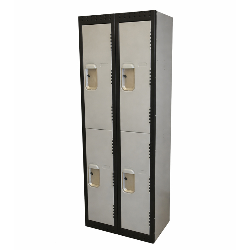Unilocker Premium Half Door Lockers 2 Wide (Assembled)
