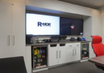 full custom built in presentation space and storage