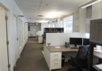 Bright and spacious modern office layout