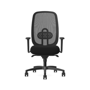 Black Stock Allseating Olive Task Chair
