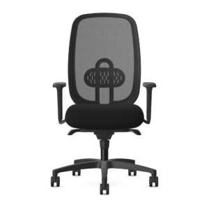 Black Stock Allseating Olive Task Chair