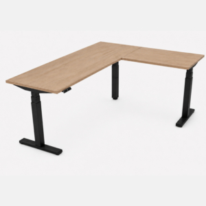 Belair Bravo L-Shaped Height Adjustable Standing Desk